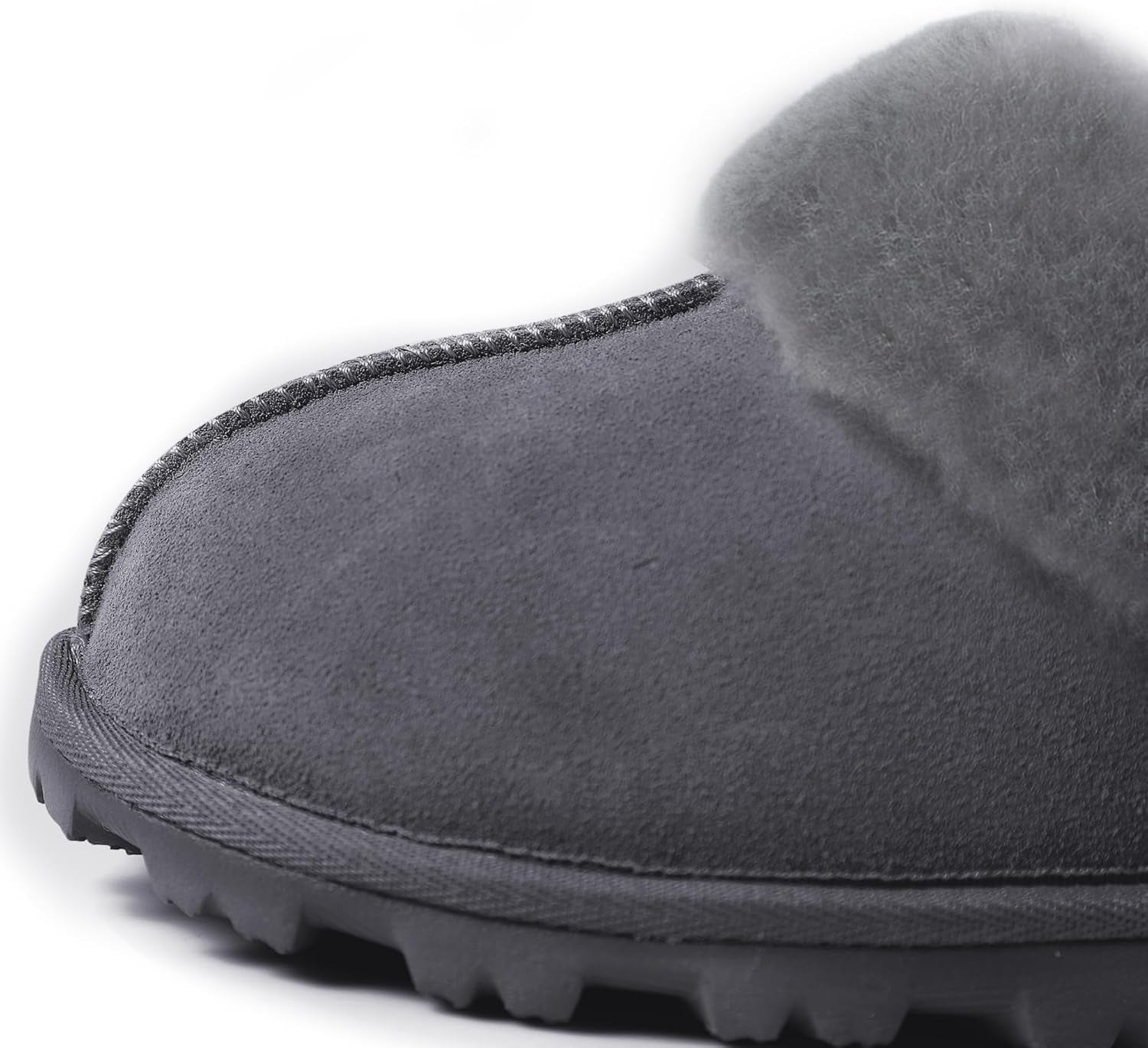 Women'S Genuine Australian Sheepskin Slippers, 100% Shearling, 8Mm Memory-Foam, Hard Bottom Slipper